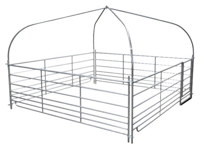 Kerbl Weideunterstand für Schafe und Ziegen, 2,75x2,75m, Komplettset, 442614